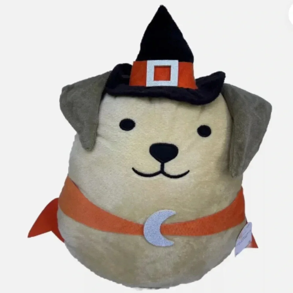 NWT Target Bullseye 2024 Halloween Collection - DOG Witch Decorative Pillow